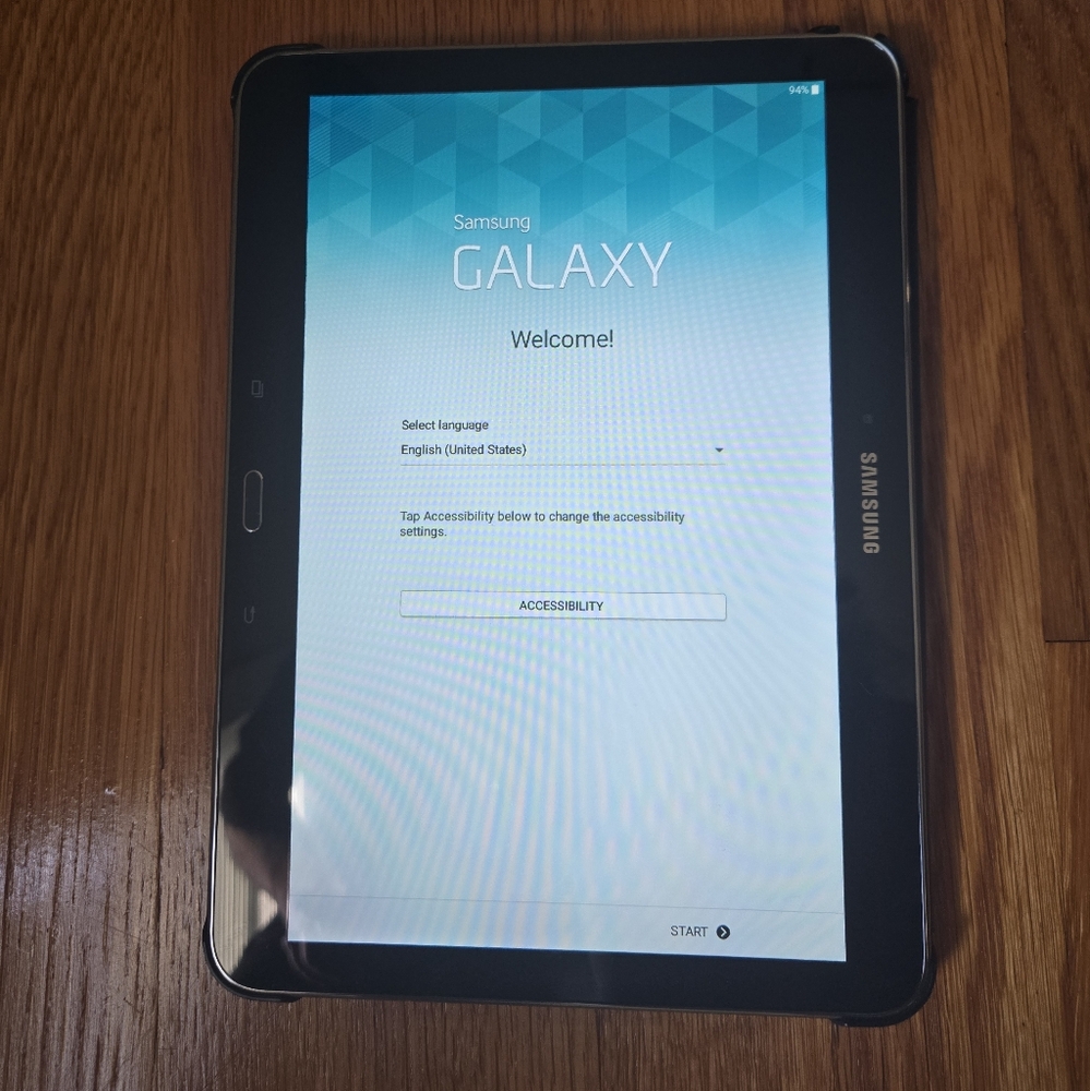 Samsung Black Tablet